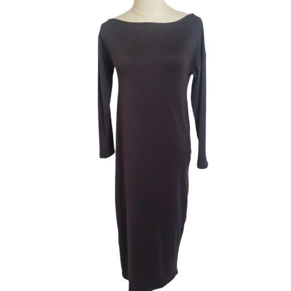 NWT Fashion Nova Wavy Vibes Black Maxi Dress - Picture 1 of 6